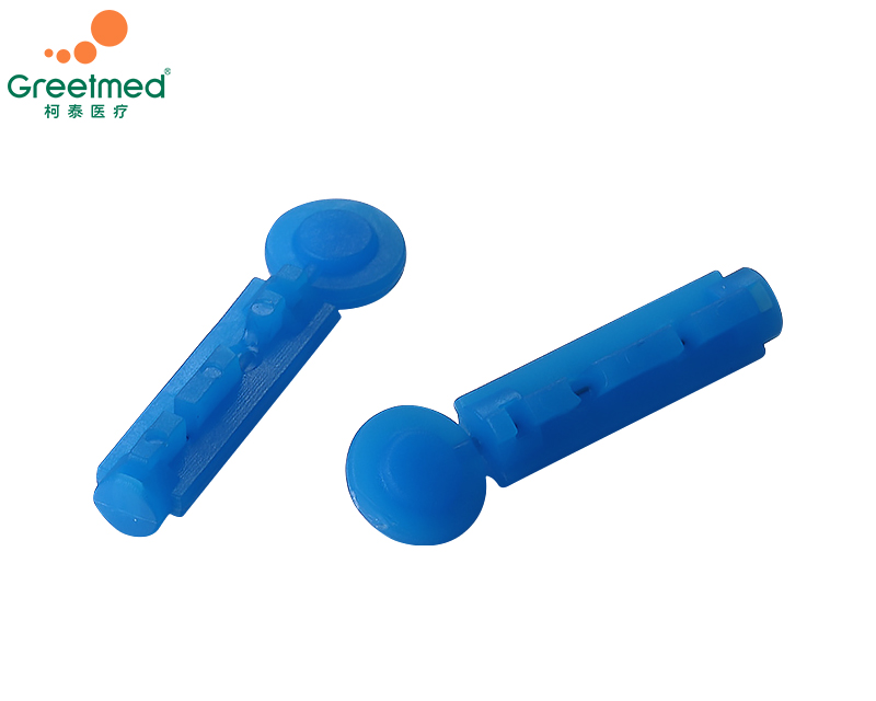 Plastic handle lancet greetmed